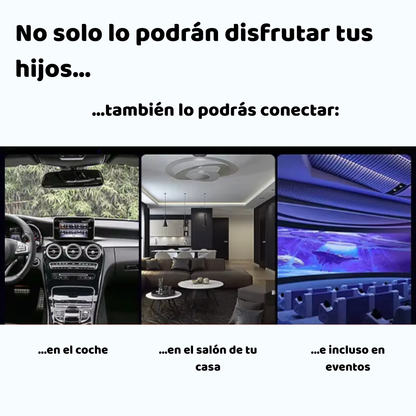 Proyector Estrellas Dormir Niños (USB)